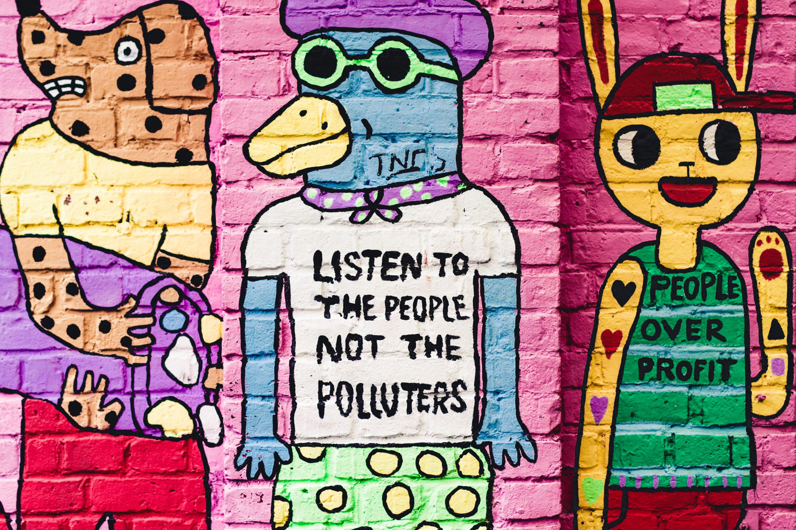 Wallpaper colorful activism