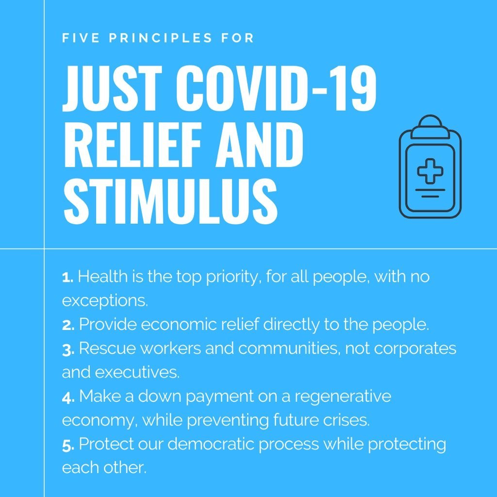 Just covid-19 relief and stimulus - 5 factors