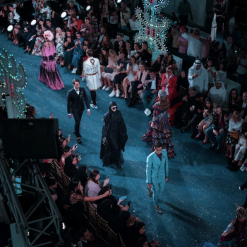 people fashion show on stage