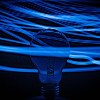 bulb and electricity illustration