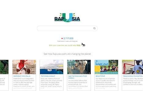 Rapusia search engine