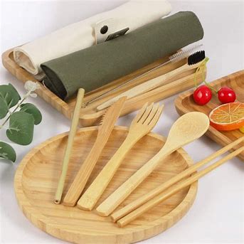 Bamboo Utensil Set
