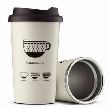 Reusable Stainless Steel Coffee Tumbler