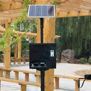 Solar-Powered Phone Charging Station