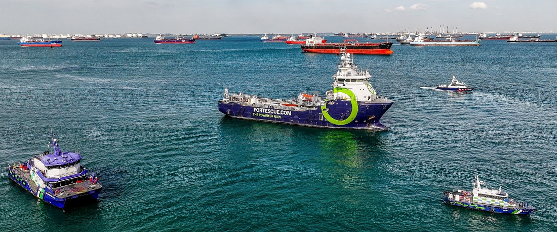 Fueling Progress: First Ammonia Marine Fuel Trial Sets Sail in Singapore