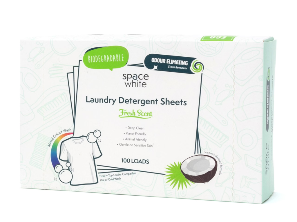 Spacewhite® Stain & Odour Laundry Sheets