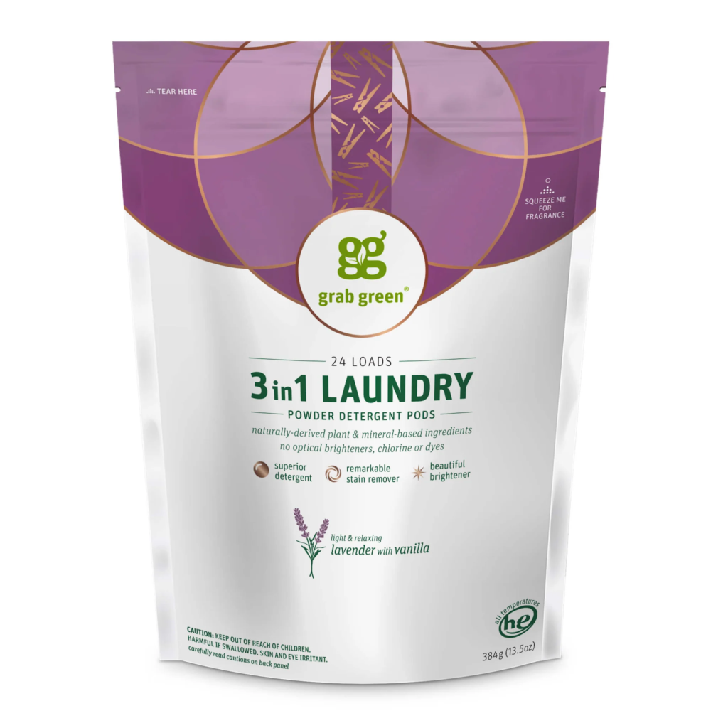 Grab Green 3 in 1 Laundry Detergent Pods