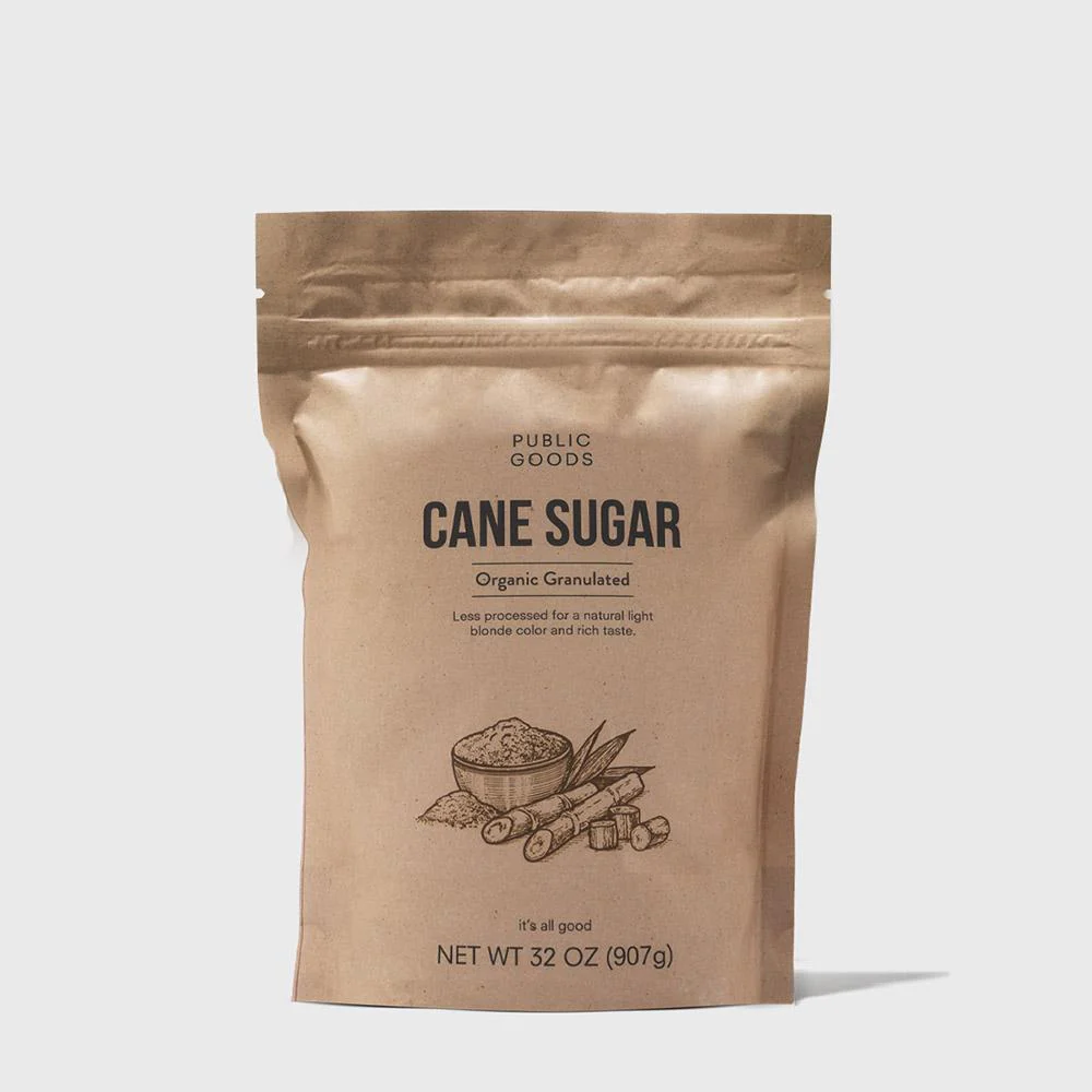 Public Goods Organic Cane Sugar 