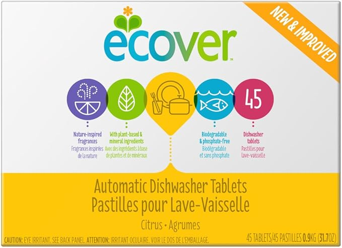 Ecover Automatic Dishwasher Soap Tablets 