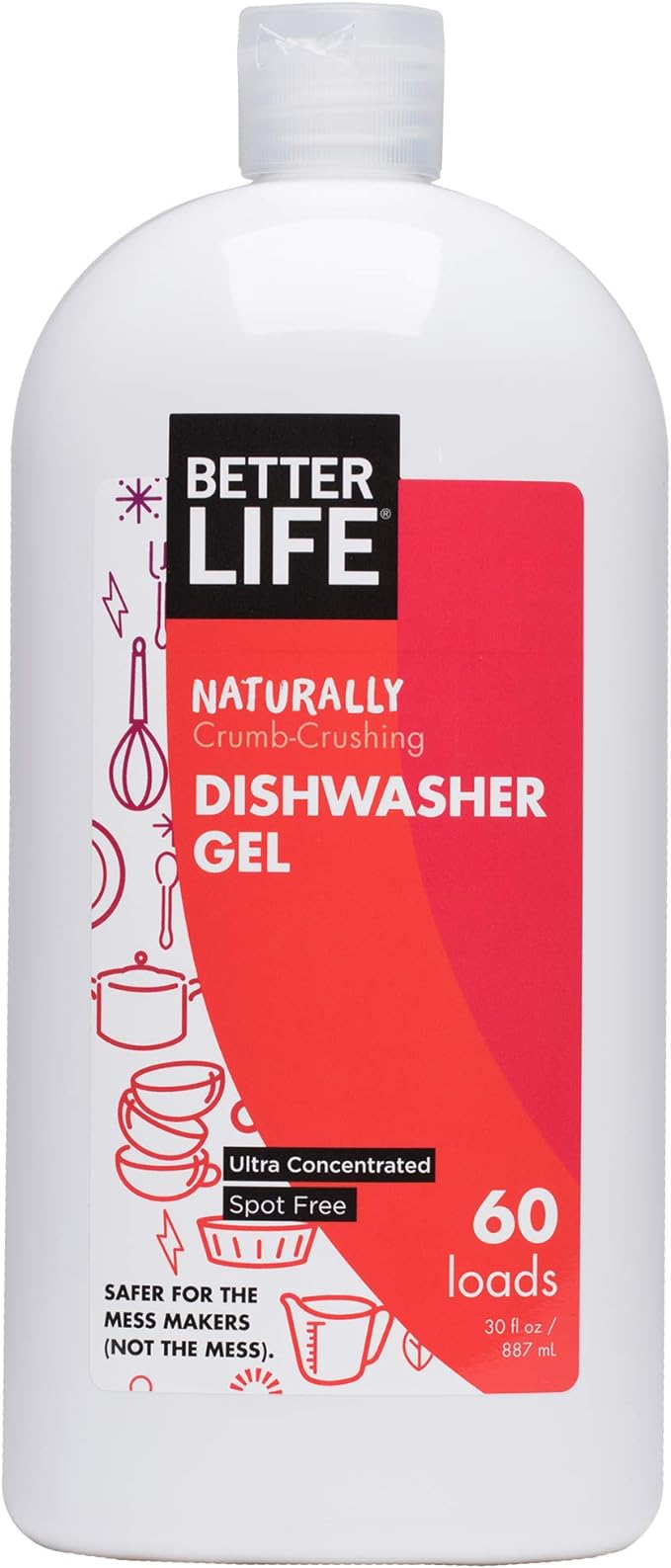 Better Life Naturally Crumb Crushing Dishwasher Gel